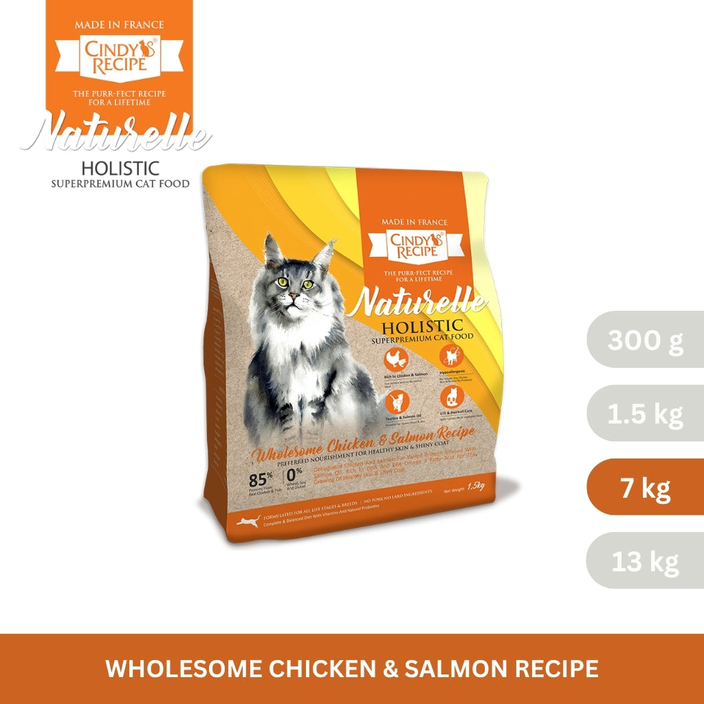 Cindy's Recipe Naturelle Holistic Wholesome Chicken & Salmon Recipe