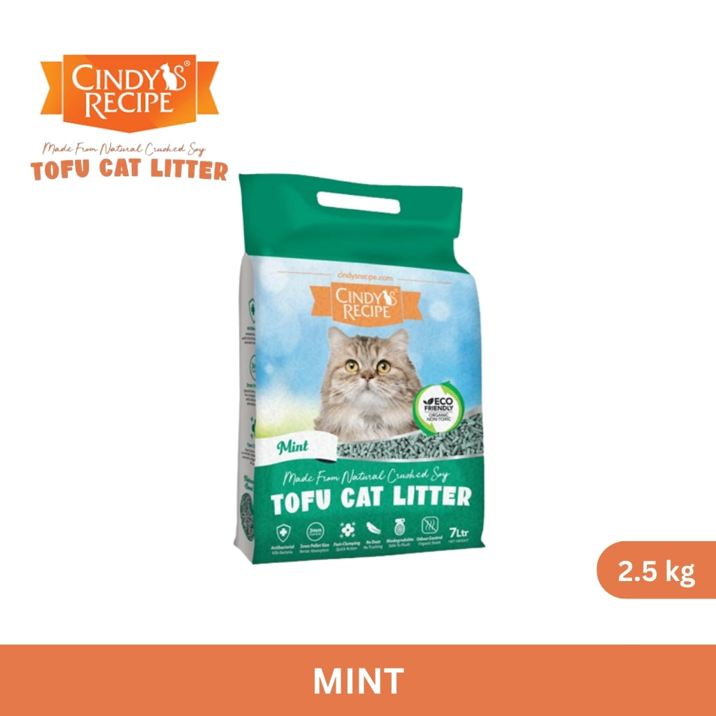 Cindy's Recipe Tofu Cat Litter 7 L - Assorted