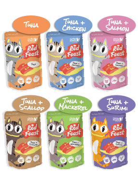 Cindy & Friends Red Feast Cat Wet Food 70g