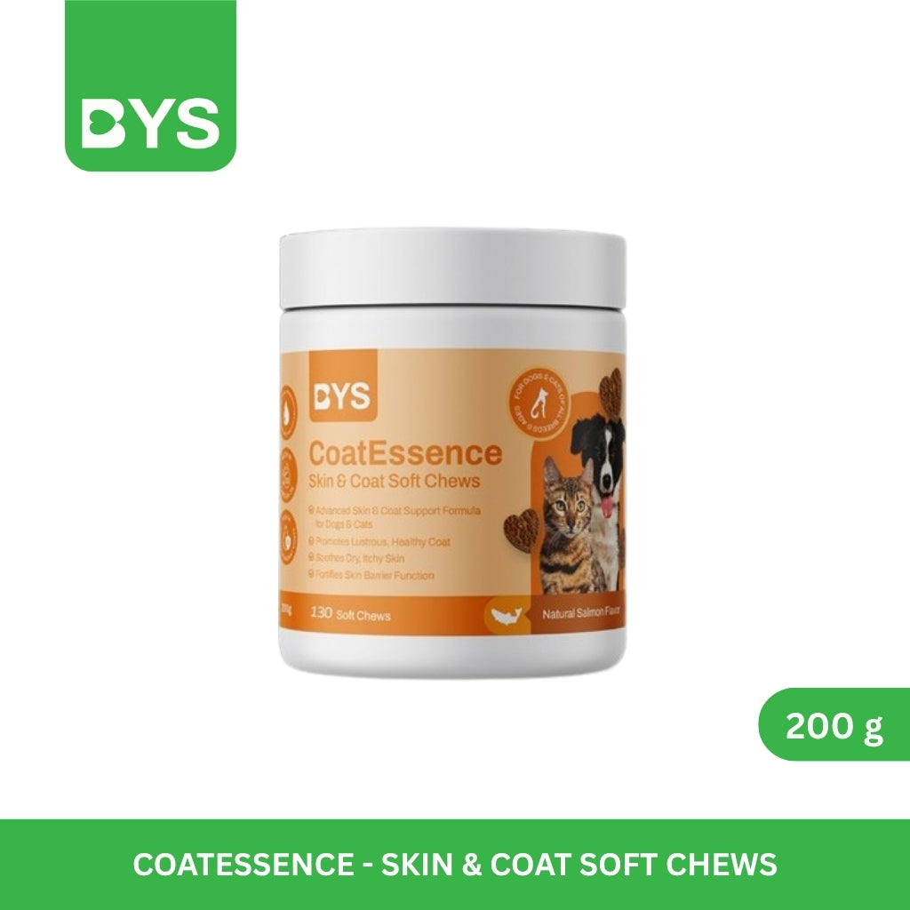 BYS Coat Essence Skin & Coat Soft Chews 130 Soft Chews