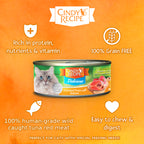 Cindy's Recipe Delicious Series Deboned Tuna with Salmon 80 g