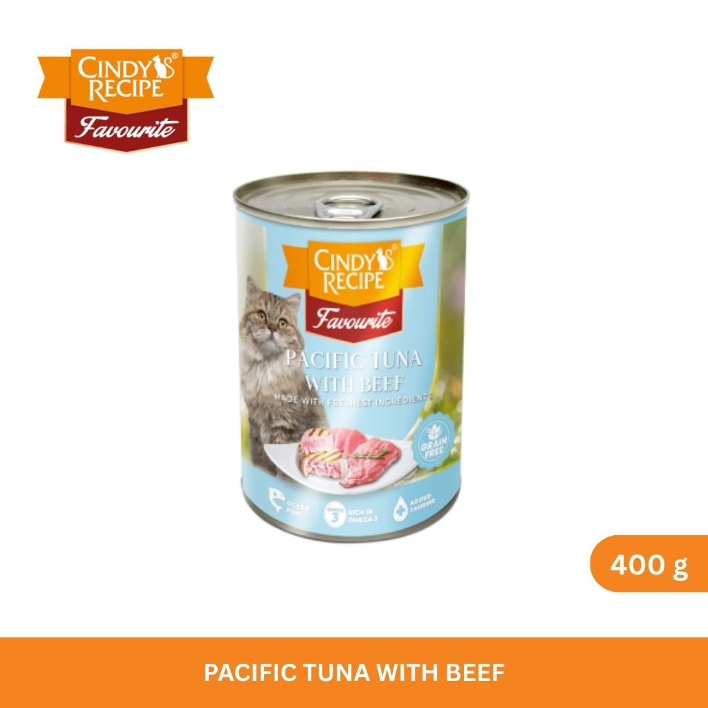 Cindy's Recipe Favourite Series Pacific Tuna with Beef 400 g
