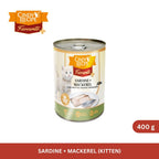 Cindy's Recipe Favourite + Series Sardine + Mackerel for Kitten 400 g