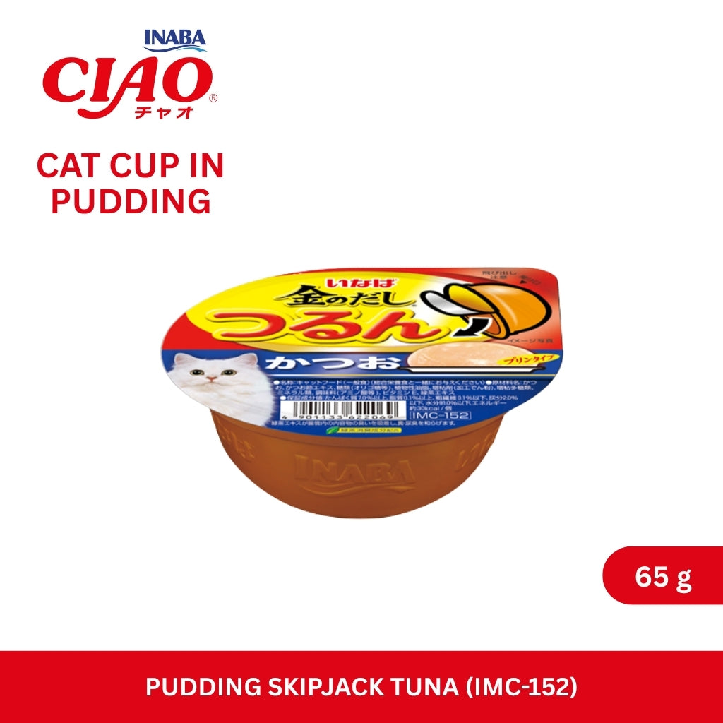 CIAO Cat Cup Pudding Tuna (Skipjack) 65gm
