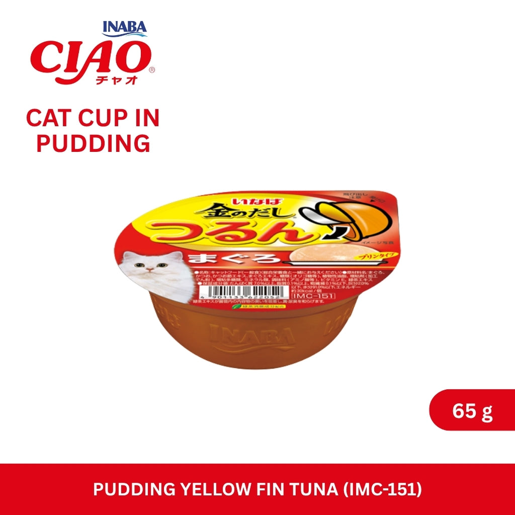 CIAO Cat Cup Pudding Tuna (Yellowfin) 65gm