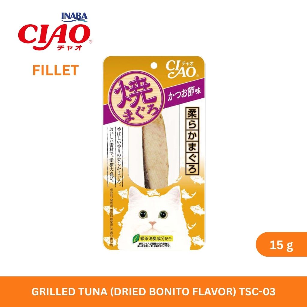 CIAO Grilled Tuna Dried Bonito Flavor 15gm