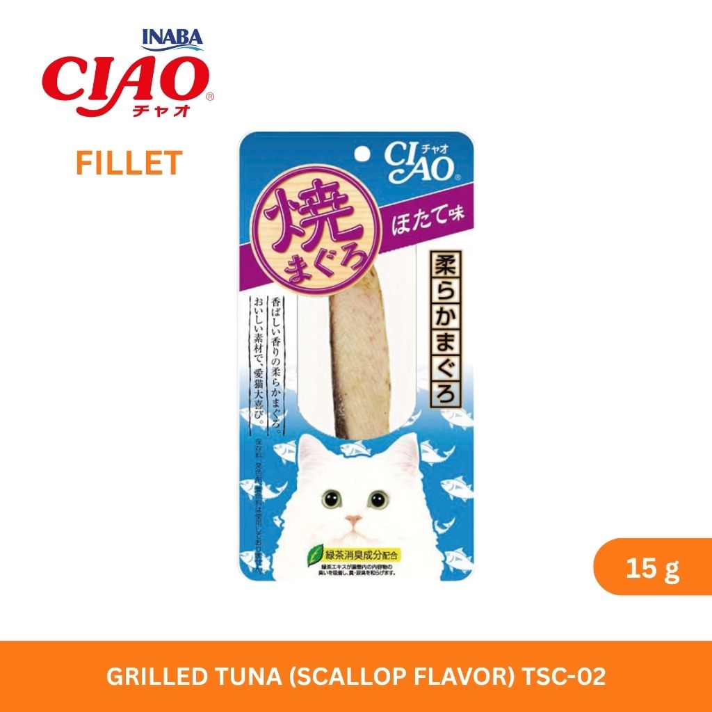 CIAO Grilled Tuna Scallop Flavor 15gm