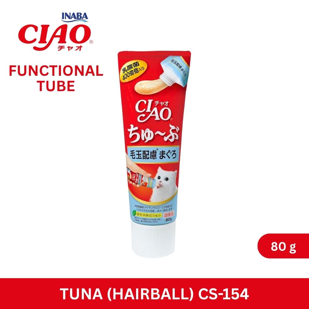 CIAO Churu Tube Tuna (Hairball) 80gm