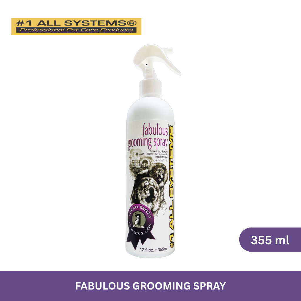#1 All Systems Fabulous Grooming Spray Spray for Dogs & Cats 355ml