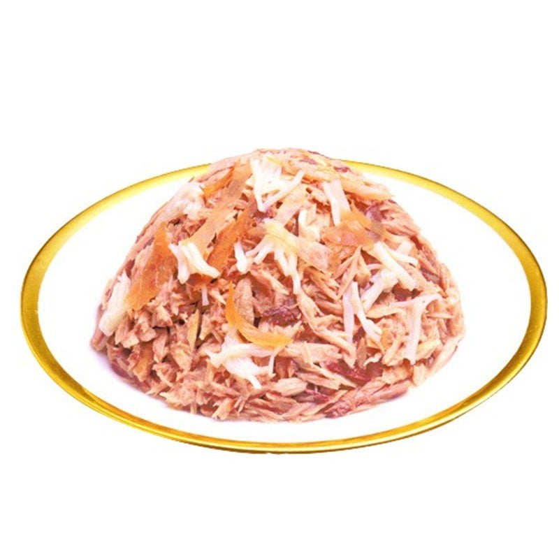 CIAO Grilled Pouch Grilled Chicken Flake in Jelly Scallop Flavor 50gm