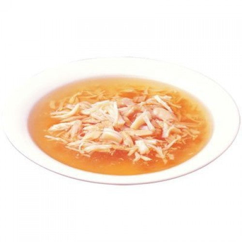 CIAO Pouch Soup Tuna (Katsuo) & Scallop Topping Chicken Fillet 40gm