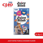 INABA Juicy Bites Tuna & Chicken Flavor 11.3gm x 3