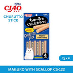 CIAO Churutto Stick Maguro with Scallop 7gm x 4