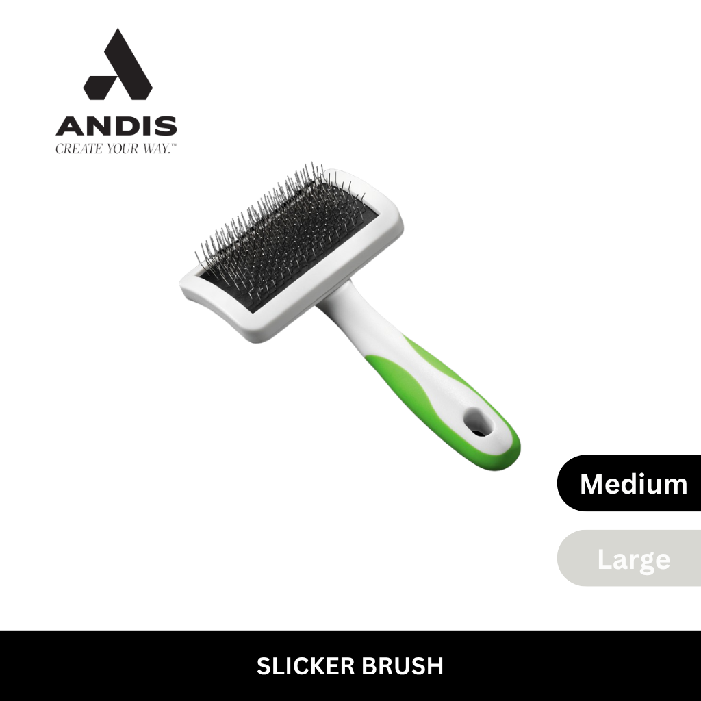 Andis Medium Firm Slicker Brush