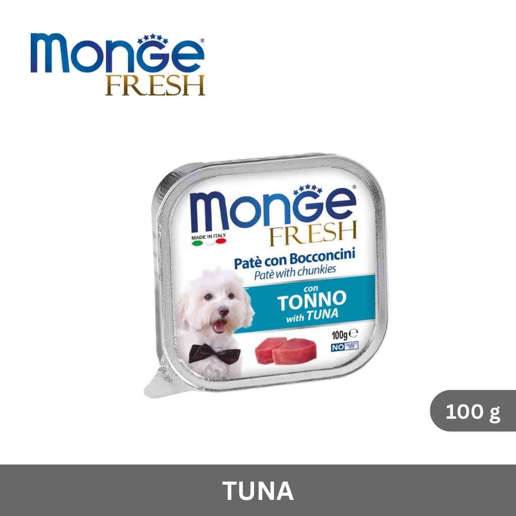 Monge Fresh Paté and Chunkies with Tuna 100 g