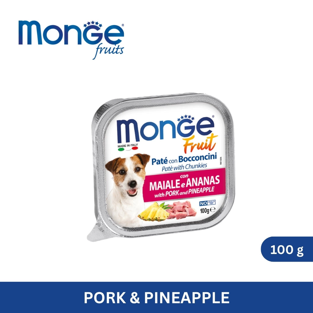 Monge Fruit Paté and Chunkies with Pork & Pineapple 100 g