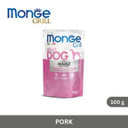 Monge Grill Adult Dog Chunkies rich in Pork 100 g