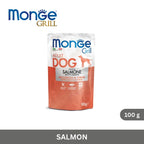 Monge Grill Adult Dog Chunkies rich in Salmon 100 g