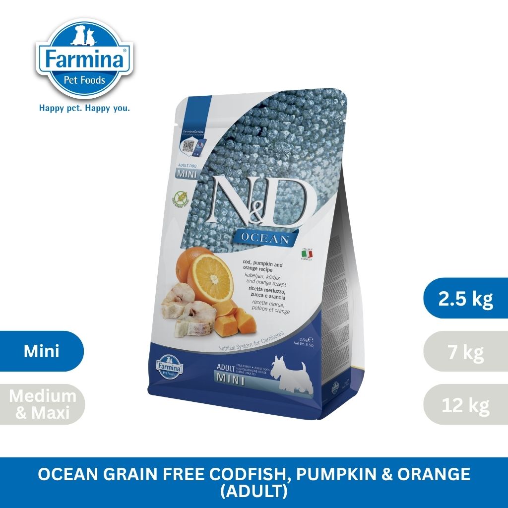 N&D Ocean Cod, Pumpkin & Orange Adult Mini Dog