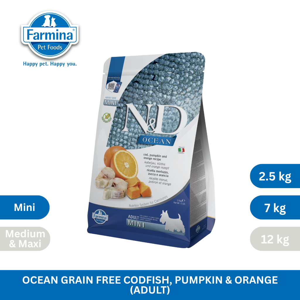 N&D Ocean Cod, Pumpkin & Orange Adult Mini Dog