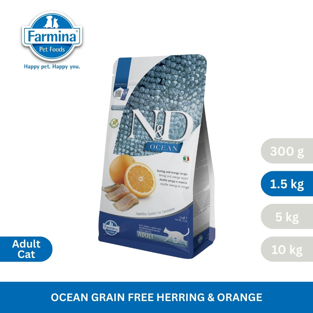N&D Ocean Herring & Orange Adult Cat