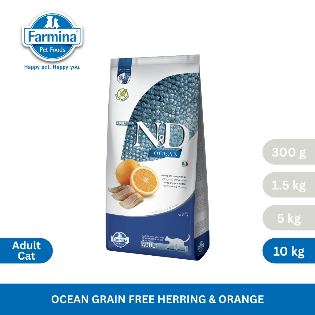 N&D Ocean Herring & Orange Adult Cat