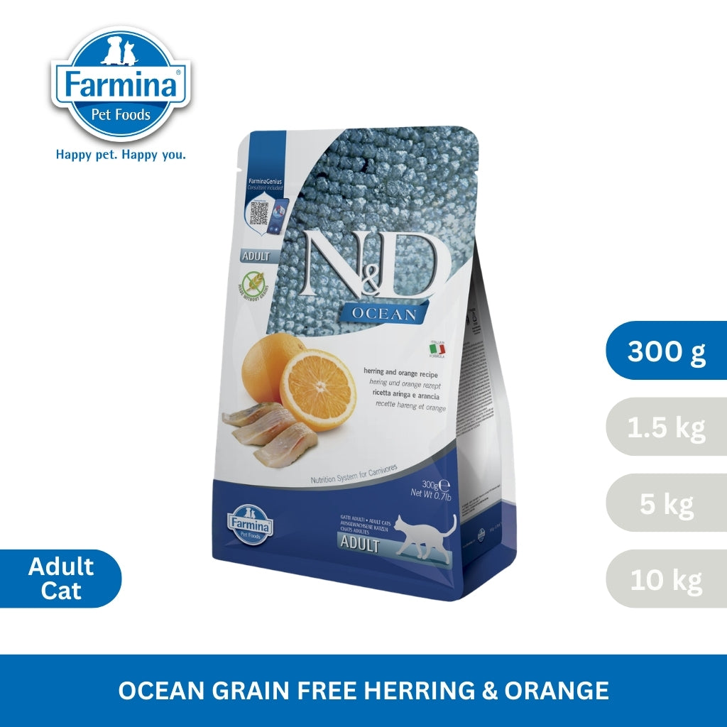 N&D Ocean Herring & Orange Adult Cat