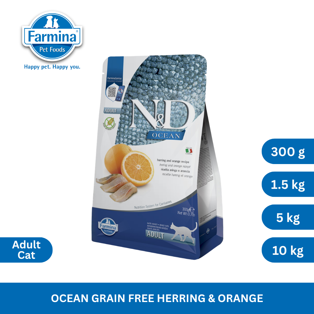 N&D Ocean Herring & Orange Adult Cat