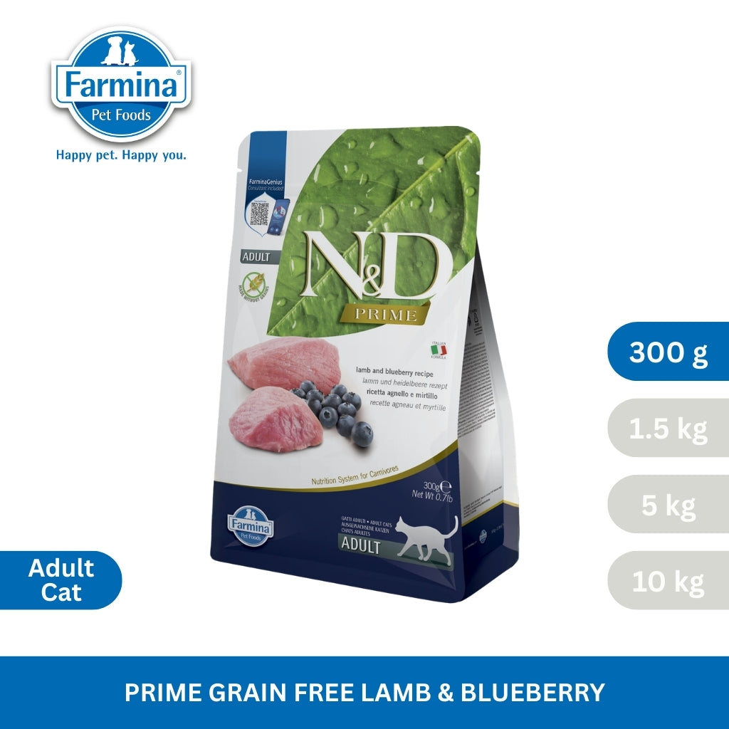 N&D Prime Lamb & Blueberry Adult Cat