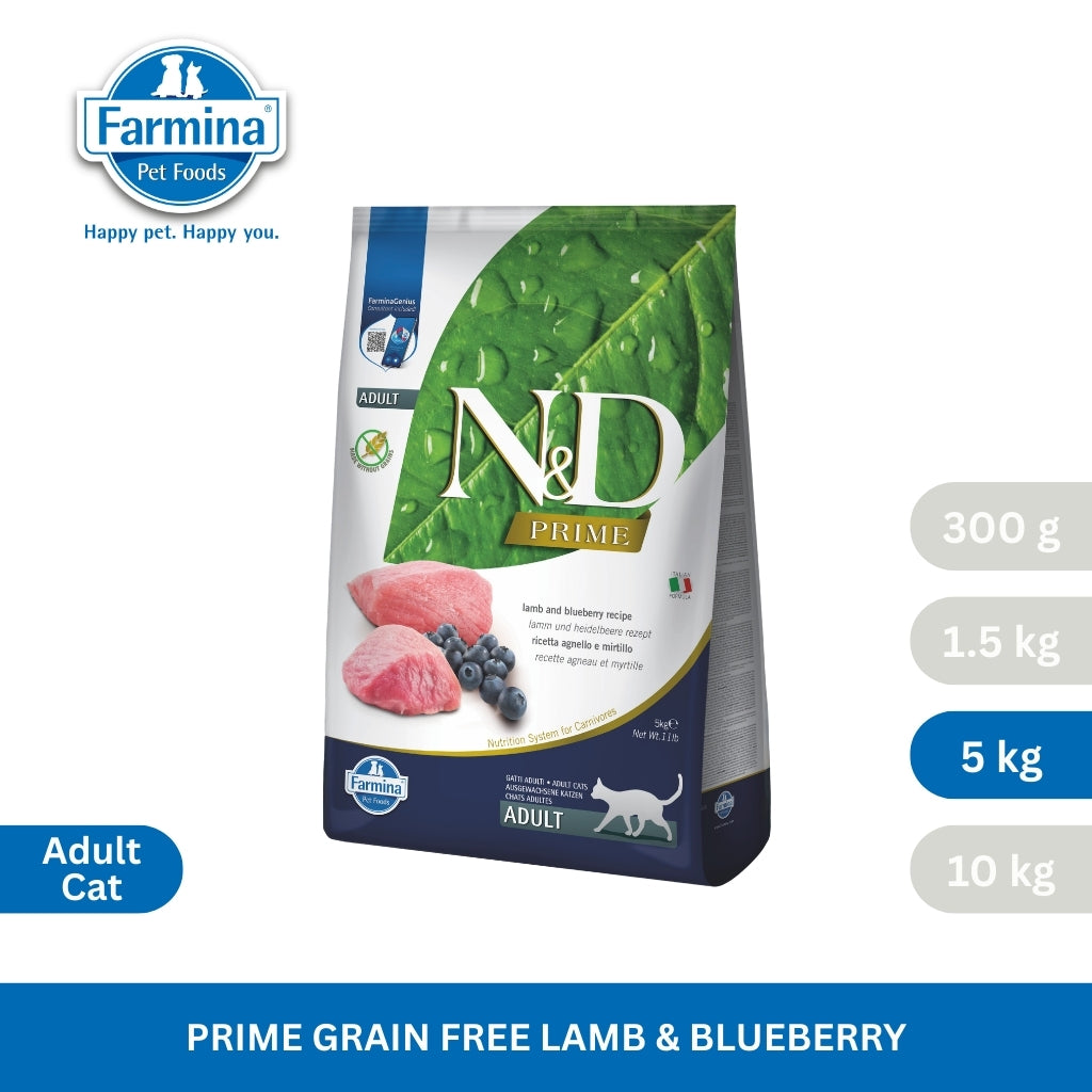 N&D Prime Lamb & Blueberry Adult Cat