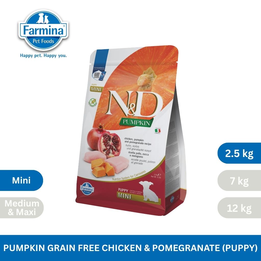 N&D Pumpkin Chicken & Pomegranate Puppy Mini