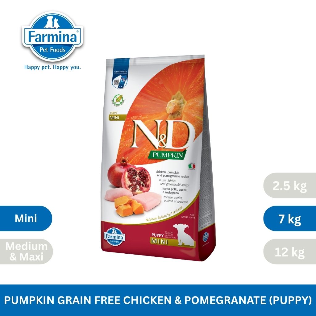 N&D Pumpkin Chicken & Pomegranate Puppy Mini