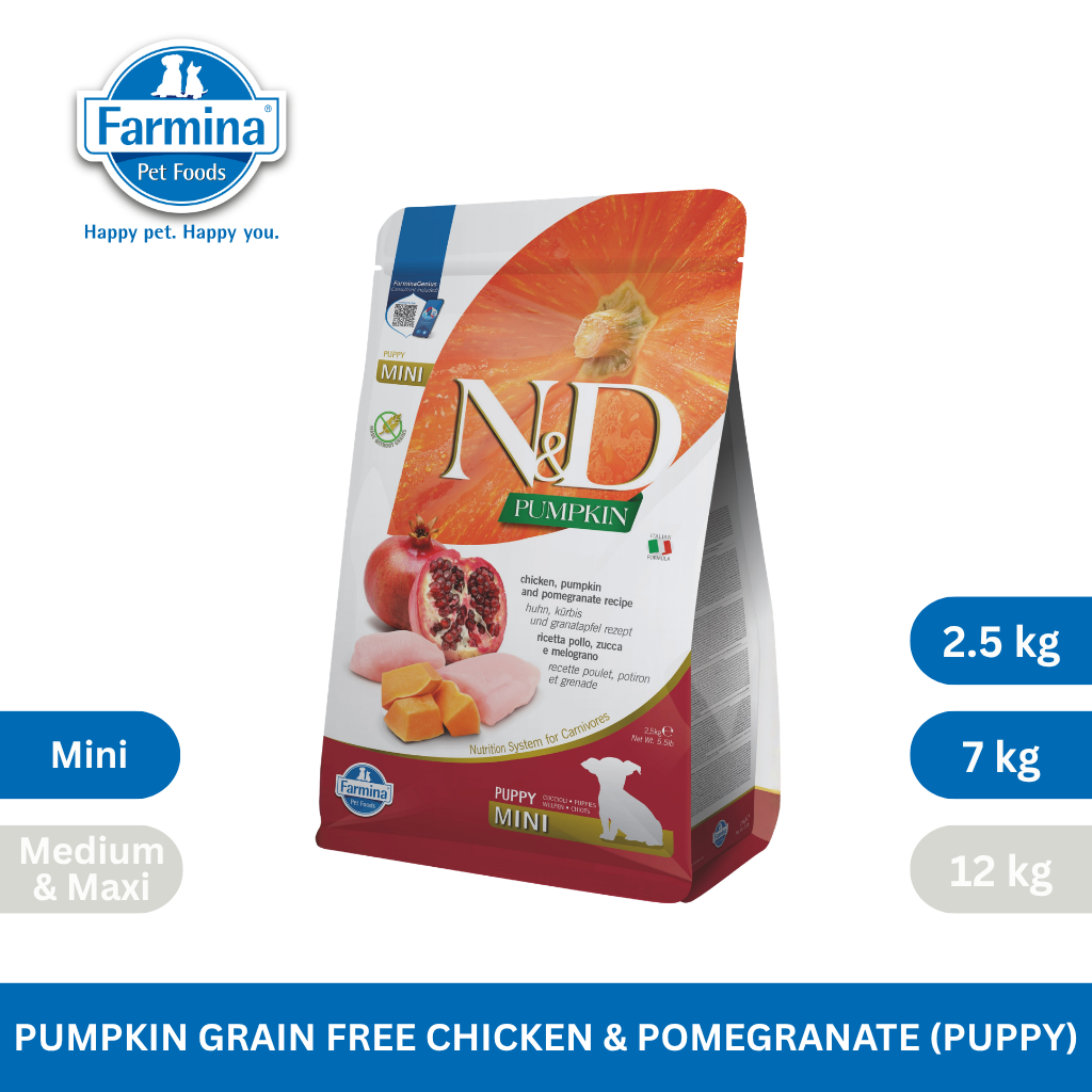 N&D Pumpkin Chicken & Pomegranate Puppy Mini