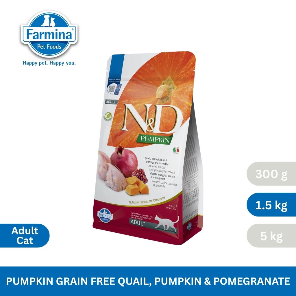 N&D Pumpkin Quail & Pomegranate Adult Cat