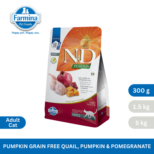 N&D Pumpkin Quail & Pomegranate Adult Cat