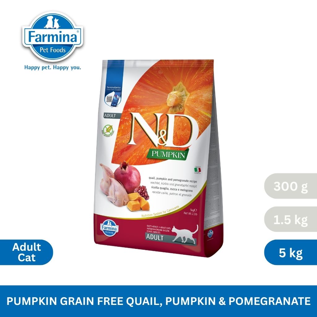 N&D Pumpkin Quail & Pomegranate Adult Cat