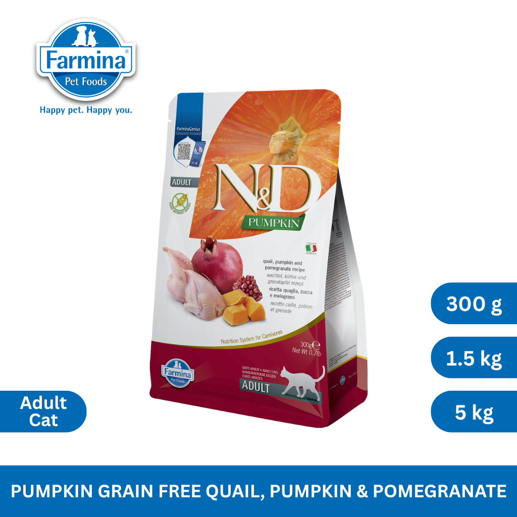 N&D Pumpkin Quail & Pomegranate Adult Cat
