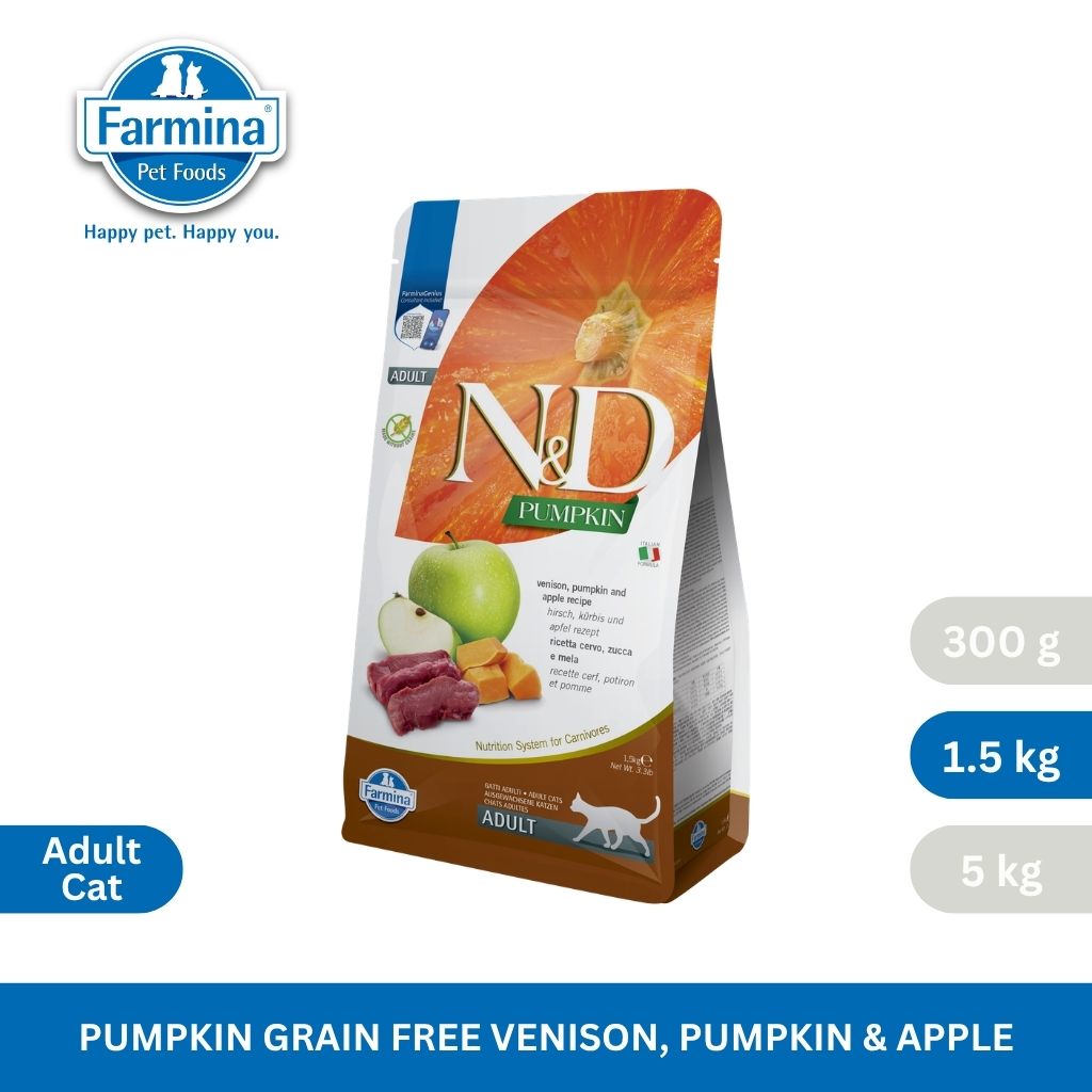 N&D Pumpkin Venison & Apple Adult Cat