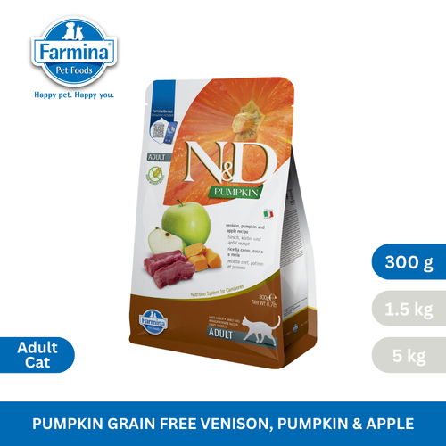 N&D Pumpkin Venison & Apple Adult Cat