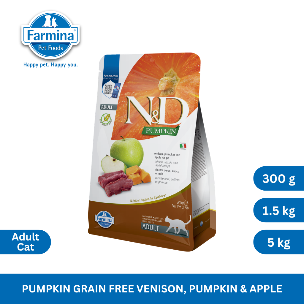 N&D Pumpkin Venison & Apple Adult Cat
