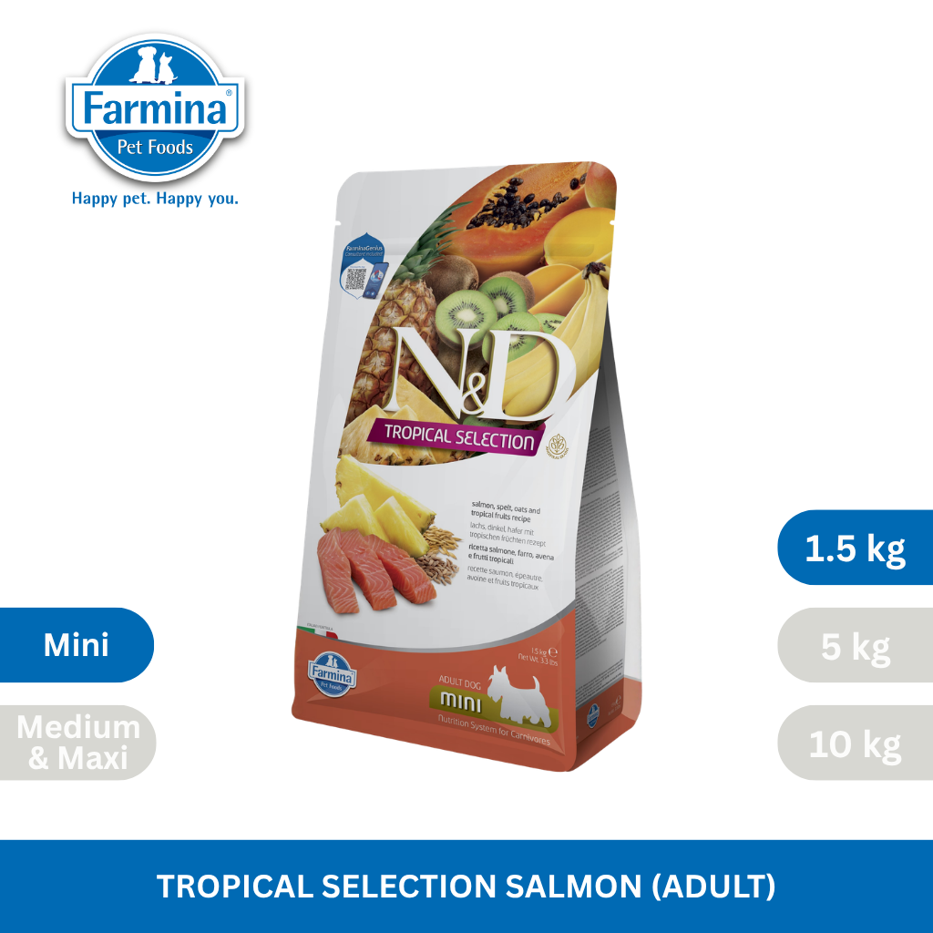 N&D Tropical Selection Salmon Adult Mini Dog