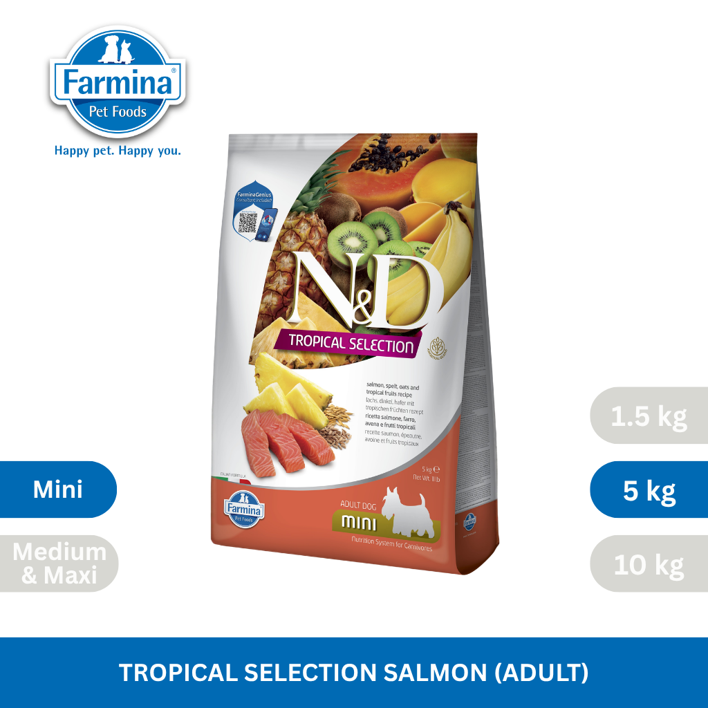 N&D Tropical Selection Salmon Adult Mini Dog