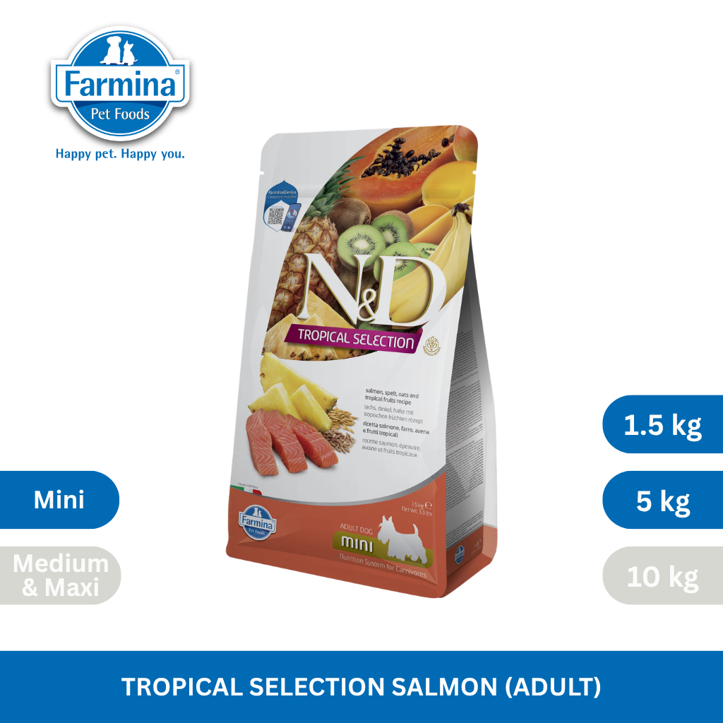 N&D Tropical Selection Salmon Adult Mini Dog
