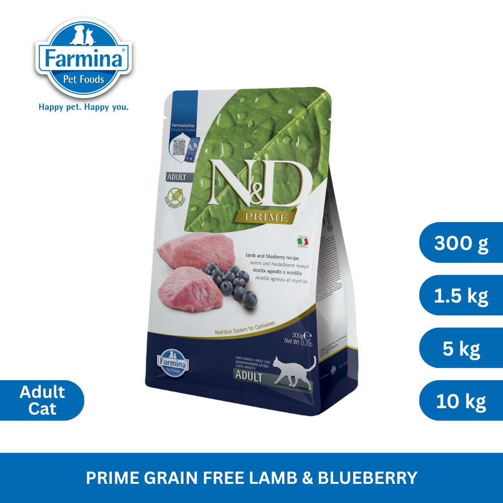 N&D Prime Lamb & Blueberry Adult Cat