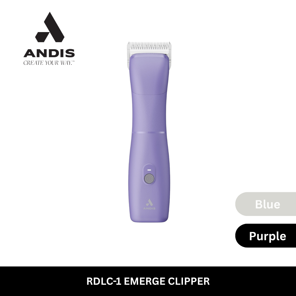 Andis eMERGE Cord/Cordless Clipper - Purple