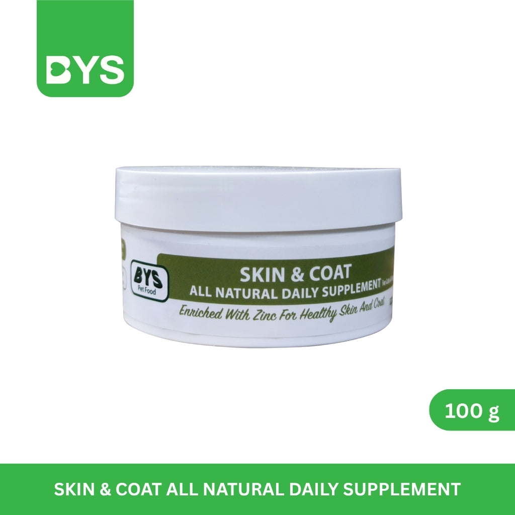 BYS Skin & Coat Daily Supplement Powder 100g