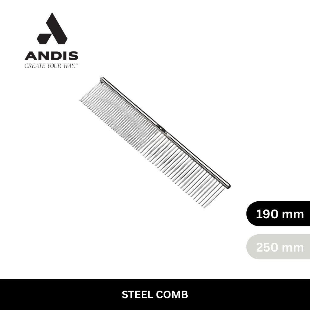 Andis 7-1/2" Steel Comb