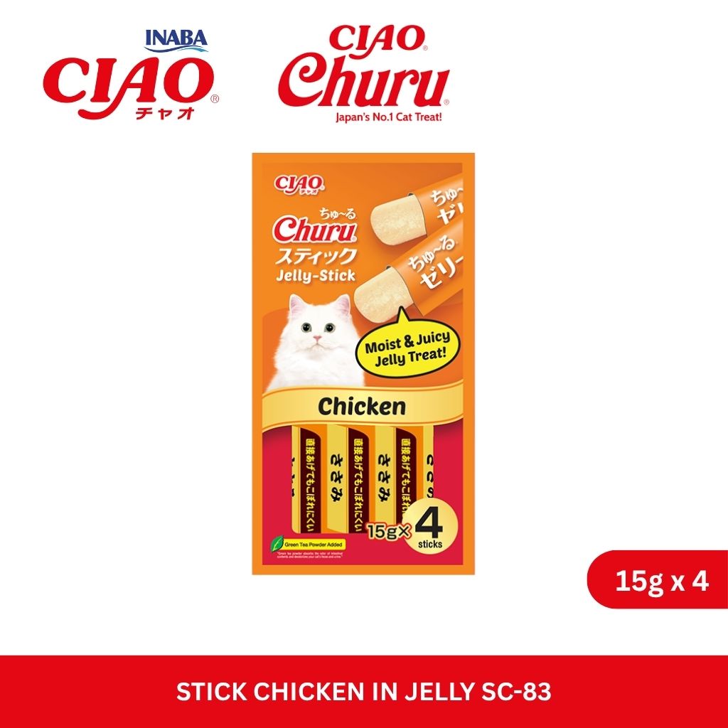 CIAO Stick Chicken Fillet In Jelly 14gm x 4