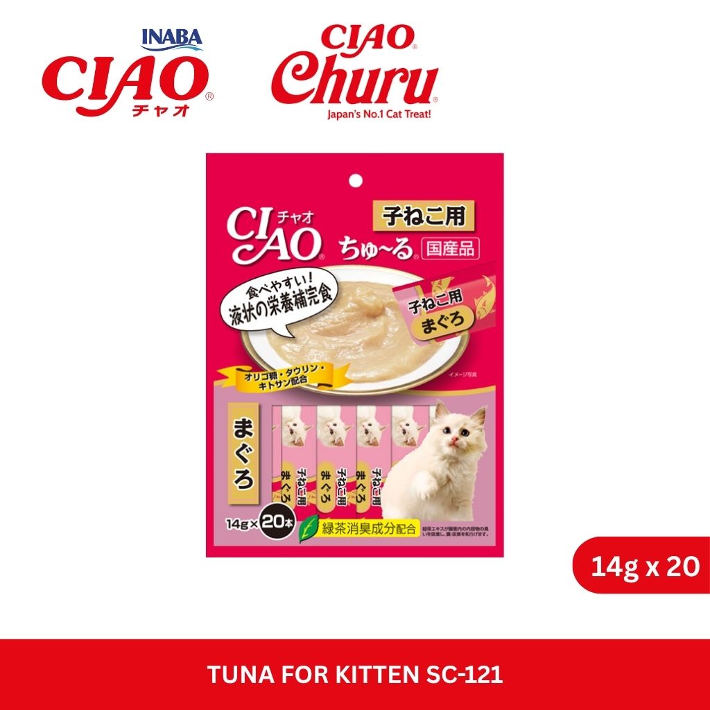 CIAO Churu Tuna for Kitten 14gm x 20
