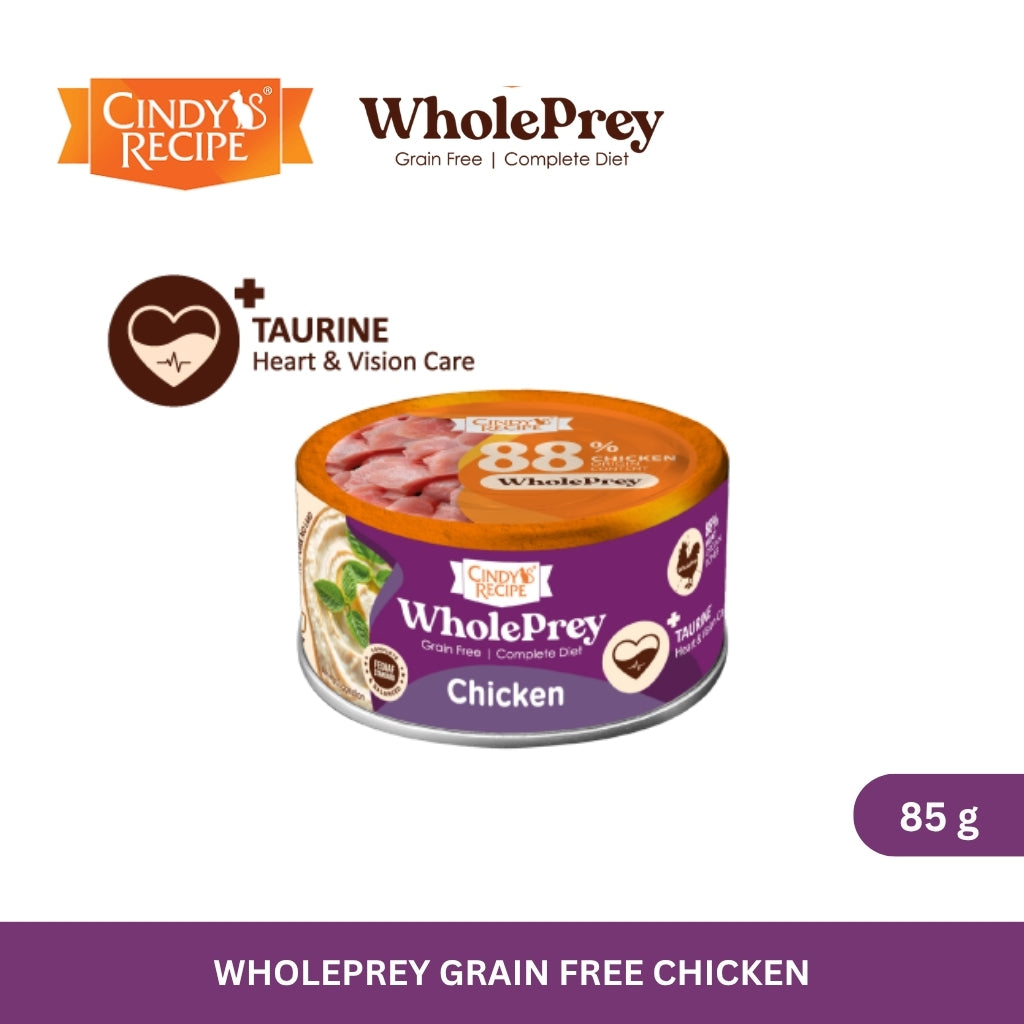 Cindy's Recipe WholePrey Series Chicken 80 g